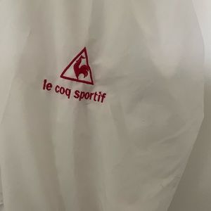 80”s vintage Le Coq Sportif track suitwind breaker size large